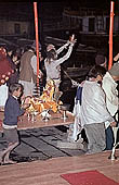 Varanasi - the Ganga Fire Arti at Dashaswamedh Ghat